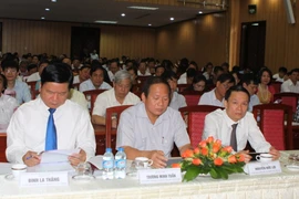 Các đại biểu tham dự hội nghị. (Ảnh: Hoàng Hải/TTXVN)