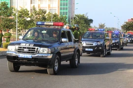 Lực lượng cảnh sát ra quân đợt cao điểm tấn công trấn áp tội phạm. (Ảnh minh họa. (Nguồn: TTXVN)
