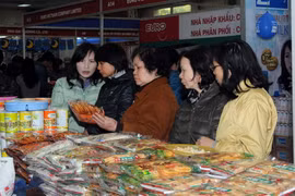 Một gian hàng tại Hội chợ hàng Thái Lan. (Ảnh minh họa. Nguồn: TTXVN)