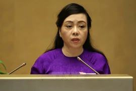 Bộ trưởng Bộ Y tế Nguyễn Thị Kim Tiến. (Nguồn: TTXVN)