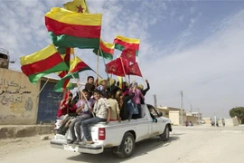 Các tay súng người Kurd ở Syria. (Nguồn: Reuters)