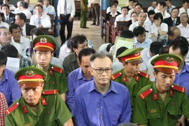 Quang cảnh phiên tòa. (Ảnh: Thành Chung/TTXVN) 