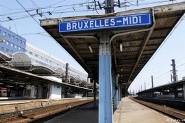 Một ga tàu ở Bỉ. (Nguồn: DPA)