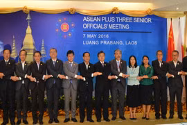 Các đại biểu dự hội nghị SOM ASEAN+3. (Ảnh: Nguyễn Chiến/Vietnam+) 
