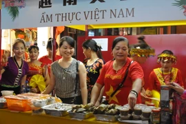 Gian hàng Việt Nam tại lễ hội. (Ảnh: Xuân Tuấn-Đức Nam-Mỹ Anh)