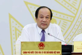 Bộ trưởng, Chủ nhiệm Văn phòng Chính phủ Mai Tiến Dũng. (Ảnh: An Đăng/TTXVN)