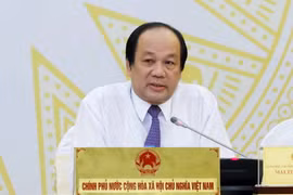 Bộ trưởng, Chủ nhiệm Văn phòng Chính phủ Mai Tiến Dũng. (Ảnh: An Đăng/TTXVN)