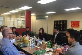 Đoàn công tác Hapro làm việc tại New Zealand. (Nguồn: Đại sứ quán Việt Nam tại New Zealand)