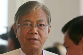 Tổng thống Myanmar Htin Kyaw. (Nguồn: liberation.fr)