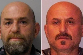 Hai đối tượng Mumin Sahin (phải) và Emin Ozmen. (Nguồn: Guardian)