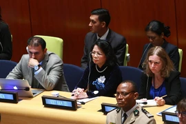 Phó Chủ tịch nước Đặng Thị Ngọc Thịnh tại phiên họp. (Ảnh: Lâm Khánh/TTXVN)