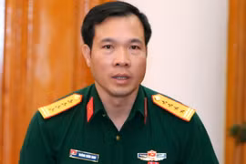 Xạ thủ Hoàng Xuân Vinh. (Ảnh: Thống Nhất/TTXVN)