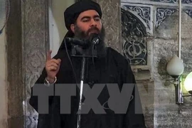 Thủ lĩnh IS Abu Bakr al-Baghdadi. (Nguồn: EPA/TTXVN) 