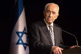 Cựu Tổng thống Israel Shimon Peres. (Nguồn: AFP)