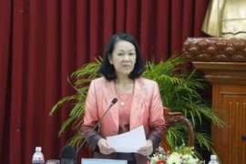 Bà Trương Thị Mai. (Ảnh: Ngọc Thiện/TTXVN)