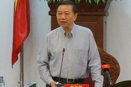 Bộ trưởng Bộ Công an Tô Lâm. (Nguồn: TTXVN)