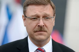 Chủ tịch Ủy ban Hội đồng Liên bang Nga về các vấn đề quốc tế, ông Konstantin Kosachev. (Nguồn: RIA Novosti)