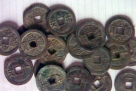 Một loại xu cổ của Việt Nam. (Ảnh: Internet)