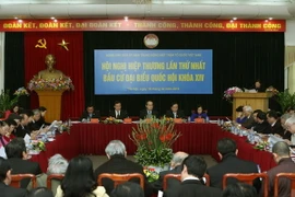 Toàn cảnh hội nghị. (Ảnh : Nguyễn Dân/TTXVN)