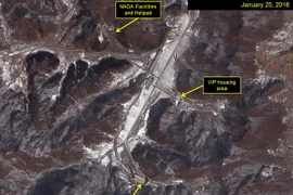 Những hoạt động có thể để chuẩn bị cho vụ phóng tên lửa của Triều Tiên ngày 25/1. (Nguồn: Yonhap/TTXVN)