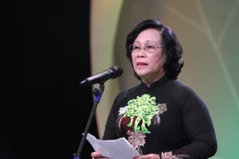 Bộ trưởng Bộ Lao động-Thương binh và Xã hội Phạm Thị Hải Chuyền. (Ảnh: Anh Tuấn/TTXVN)