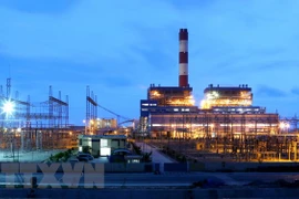 Một góc Trung tâm Nhiệt điện Vĩnh Tân. (Ảnh: Ngọc Hà/TTXVN)