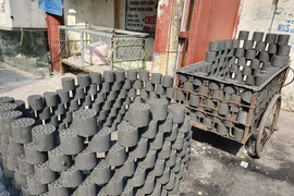 Bình quân mỗi ngày, Hà Nội tiêu thụ khoảng 528,2 tấn than. Ảnh minh họa. (Ảnh: Pv/Vietnam+)