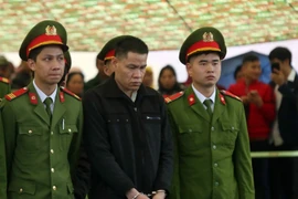 Trong ảnh: Bị cáo Vì Văn Toán (chủ mưu) trong phiên xét xử cuối cùng. Ảnh: Phan Tuấn Anh – TTXVN 
