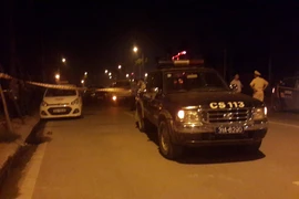 Hiện trường vụ việc (Ảnh: PV/Vietnam+) 