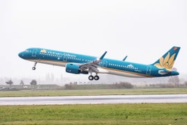 Vietnam Airlines triển khai hệ thống giải trí không dây cho toàn bộ máy bay A321. (Ảnh: PV/Vietnam+)