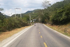 Một đoạn tuyến quốc lộ tại khu vực miền Bắc. (Ảnh: Việt Hùng/Vietnam+)