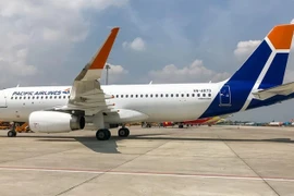 Máy bay của Hãng hàng không Pacific Airlines. (Ảnh: PV/Vietnam+)