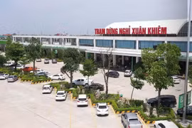 Trạm dừng nghỉ Xuân Khiêm trên tuyến Cao tốc Cao Bồ-Mai Sơn. (Ảnh: PV/Vietnam+)