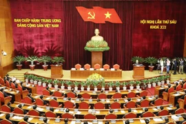 Toàn cảnh bế mạc hội nghị. (Ảnh: Trí Dũng/TTXVN)