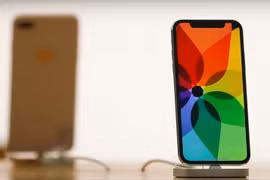 Điện thoại iPhone X. (Nguồn: AFP)