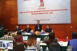Quang cảnh họp báo. (Nguồn: TTXVN)