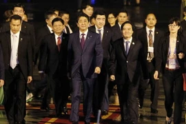 Hình ảnh Thủ tướng Nhật Bản Shinzo Abe đến Đà Nẵng dự APEC 2017