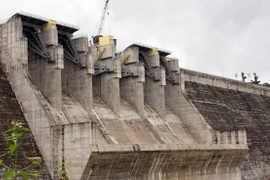 Đập thủy điện Sông Tranh 2. (Ảnh: Trần Lê Lâm/TTXVN)