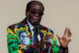 Ảnh tư liệu: Tổng thống Zimbabwe Robert Mugabe. (Nguồn: AFP/TTXVN)