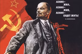 Lãnh tụ cách mạng vô sản và cách mạng Tháng Mười Nga V.l.Lenin. (Nguồn: Hartford Courant)