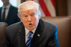 Tổng thống Mỹ Donald Trump ngày 20/11 tuyên bố đã xác định Triều Tiên là nước bảo trợ cho khủng bố, (Nguồn: AFP/TTXVN)