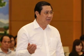 Chủ tịch Ủy ban nhân dân thành phố Đà Nẵng Huỳnh Đức Thơ. (Ảnh: Phương Hoa/TTXVN)