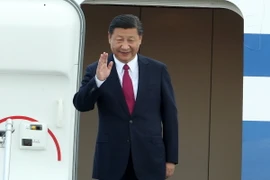 Hình ảnh Chủ tịch Trung Quốc Tập Cận Bình đến Đà Nẵng dự APEC 2017