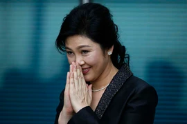 Bà Yingluck Shinawatra tới tòa án ở Bangkok, Thái Lan ngày 1/8. (Nguồn: EPA/TTXVN)