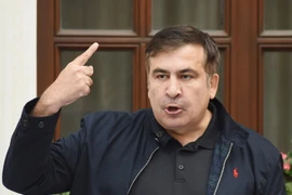 Cựu Tổng thống Gruzia Mikheil Saakashvili. (Nguồn; AFP/TTXVN)
