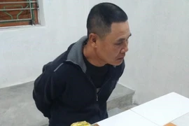 Đối tượng Đặng Đức Trung (sinh năm 1962, trú tại Ngô Quyền, Hải Phòng). (Ảnh: Mạnh Tú/TTXVN)