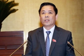 Bộ trưởng Bộ Giao thông Vận tải Nguyễn Văn Thể. (Ảnh: Nguyễn Dân/TTXVN)