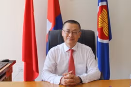 Chốt kiểm dịch số 9 Đồn Biên phòng Cửa khẩu Quốc tế Mộc Bài, Tây Ninh. (Ảnh minh họa: Xuân Khu/TTXVN)