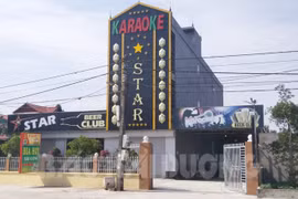 Quán karaoke nơi xảy ra vụ việc. (Nguồn: baohaiduong.vn)
