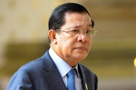 Thủ tướng Campuchia Hun Sen. (Nguồn: AFP/TTXVN)
